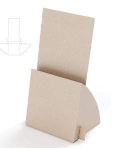 Stoni display kartonski display stoni kartonski braon2 Stoni display kartonski