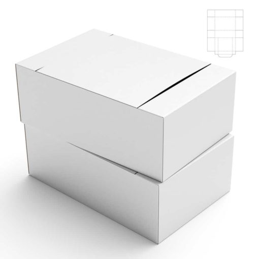 kutija sa otvorom na vrhu bela Kartonske Kutije sa otvorom na vrhu