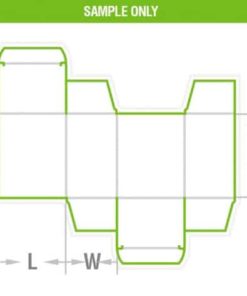 Shop štanc forma za kutiju
