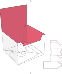 Lepenka kutija model 113 Stoni displej